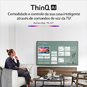 LG 2021 Smart TV LG 65" 8K NanoCell 65NANO95 4x HDMI 2.1 Dolby Vision Inteligência Artificial ThinQ Google Alexa, 65NANO95SPA