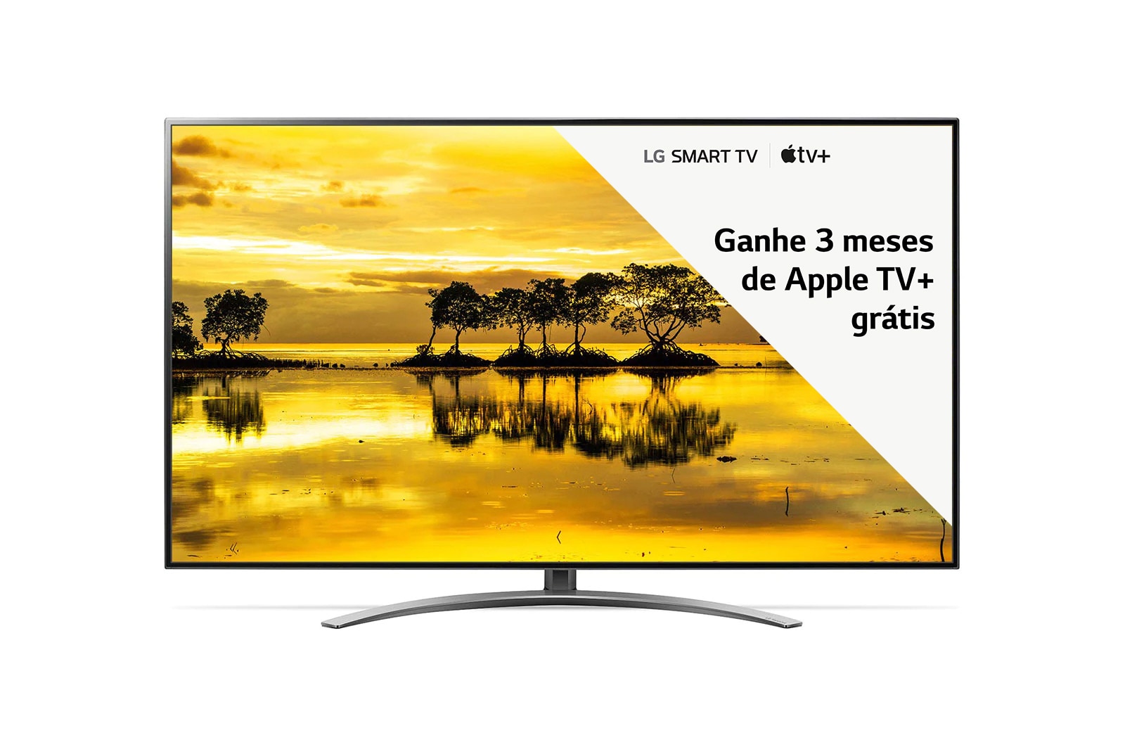 LG Smart TV LG 65" - 4K Nanocell, ThinQ AI, Som Dolby Vision e Processador α7 Deep Learning, 65SM9000PSA