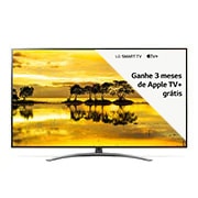 LG Smart TV LG 65" - 4K Nanocell, ThinQ AI, Som Dolby Vision e Processador α7 Deep Learning, 65SM9000PSA