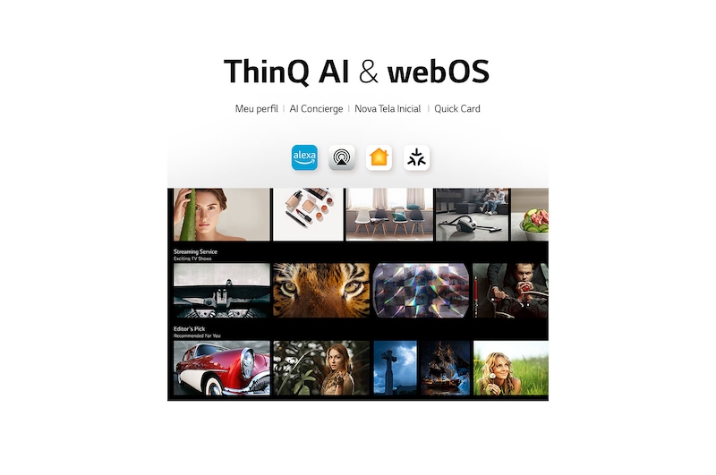 LG Smart TV 4K LG UHD UR8750 70 polegadas 2023, 70UR8750PSA