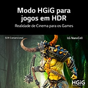 LG Smart TV LG NanoCell 75'' 4K Inteligência Artificial AI ThinQ Smart Magic Google Alexa 75NANO75SPA, 75NANO75SPA
