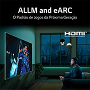 LG Smart TV LG NanoCell 75'' 4K Inteligência Artificial AI ThinQ Smart Magic Google Alexa 75NANO75SPA, 75NANO75SPA