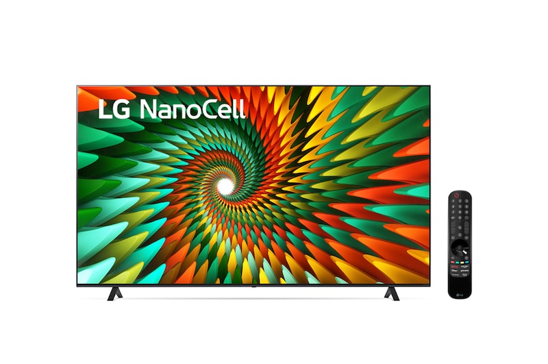 LG Smart TV LG NanoCell NANO77 75" 4K, 2023, 75NANO77SRA