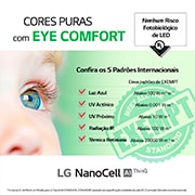 LG 2021 Smart TV LG 75" 4K NanoCell 75NANO80 4x HDMI 2.0 Inteligência Artificial AI ThinQ Smart Magic Google Alexa, 75NANO80SPA