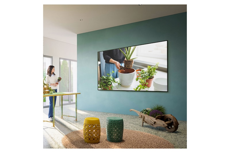 LG Smart TV LG QNED85 MiniLed 75” 4K, 2023, 75QNED85SRA