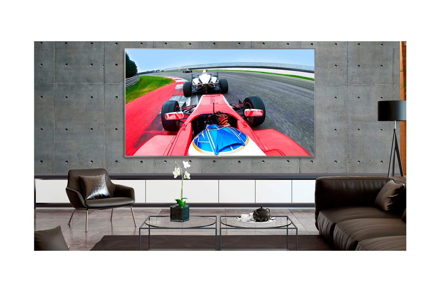 LG Smart TV LG 75" 4K, UHD, Wi-Fi, Bluetooth, HDR Inteligência Artificial ThinQ AI, Google Assistente Alexa , 75UN8000PSB