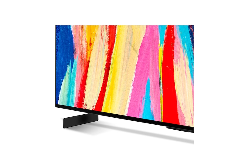 LG Smart TV LG Evo 42'' 4K 120Hz G-Sync FreeSync Inteligência Artificial ThinQ Google Alexa OLED42C2PSA, OLED42C2PSA