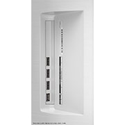 LG Smart TV LG OLED 48'' 4K120Hz G-Sync FreeSync Inteligência Artificial ThinQ Google Alexa OLED48C1PSA, OLED48C1PSA