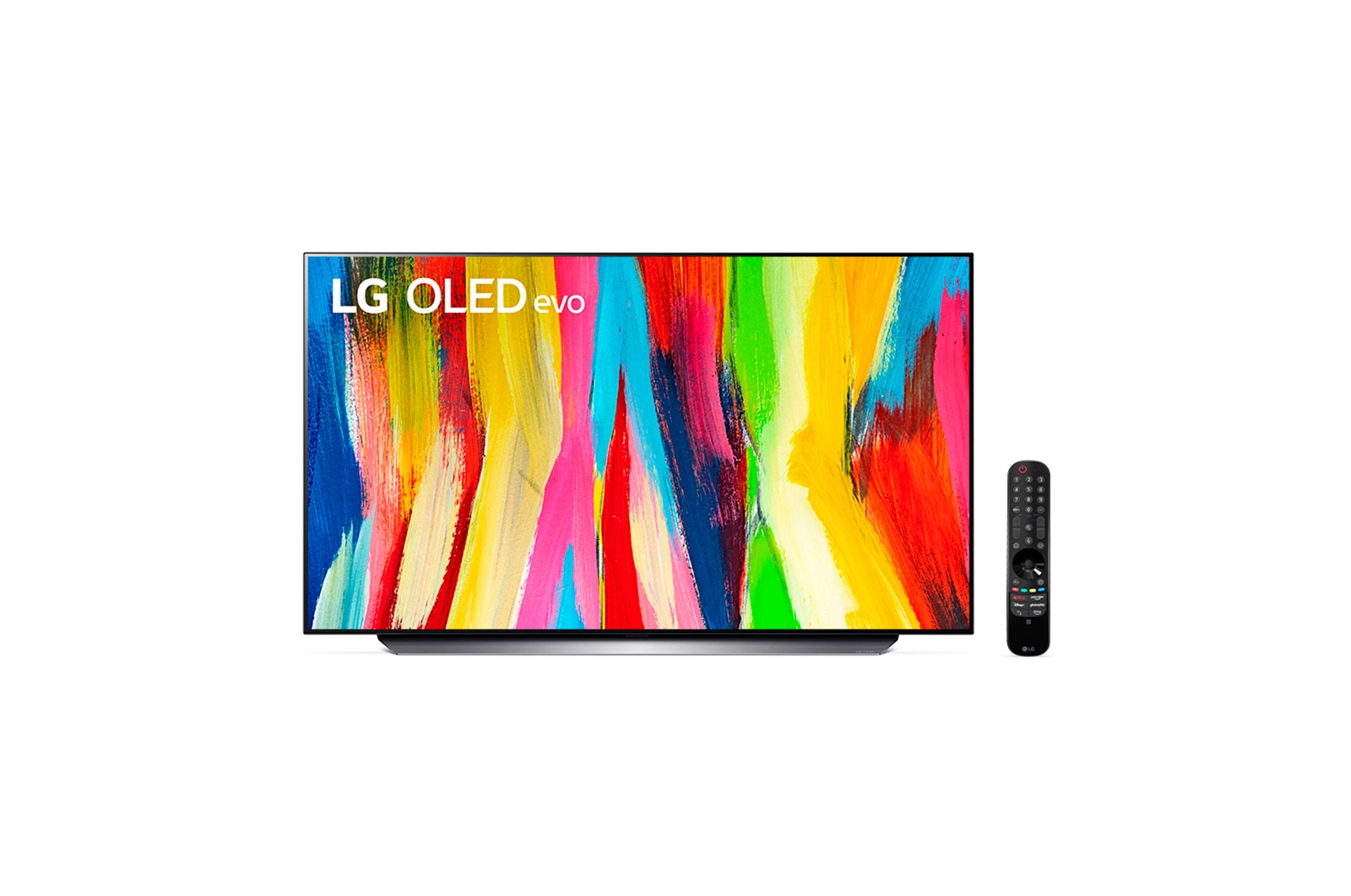 LG Smart TV LG Evo 48'' 4K 120Hz G-Sync FreeSync Inteligência Artificial ThinQ Google Alexa OLED48C2PSA, OLED48C2PSA