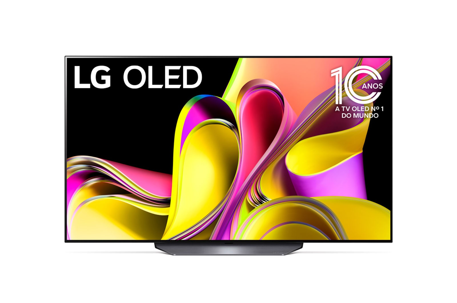 LG Smart TV LG OLED B3 55'' 4K WiFi Bluetooth HDR Inteligência Artificial AI ThinQ Smart Magic Alexa OLED55B3PSA, OLED55B3PSA