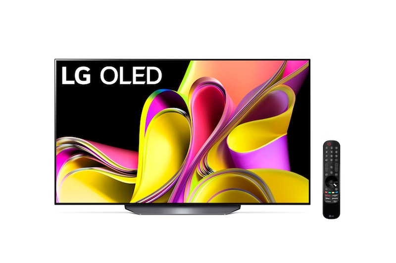 LG Smart TV LG OLED B3 55'' 4K WiFi Bluetooth HDR Inteligência Artificial AI ThinQ Smart Magic Alexa OLED55B3PSA, OLED55B3PSA