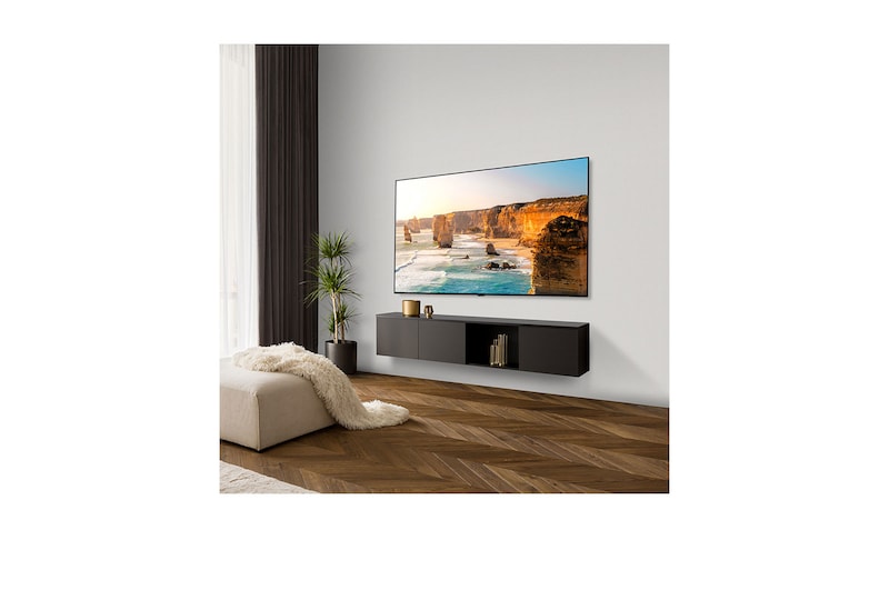 LG Smart TV LG OLED B3 55'' 4K WiFi Bluetooth HDR Inteligência Artificial AI ThinQ Smart Magic Alexa OLED55B3PSA, OLED55B3PSA