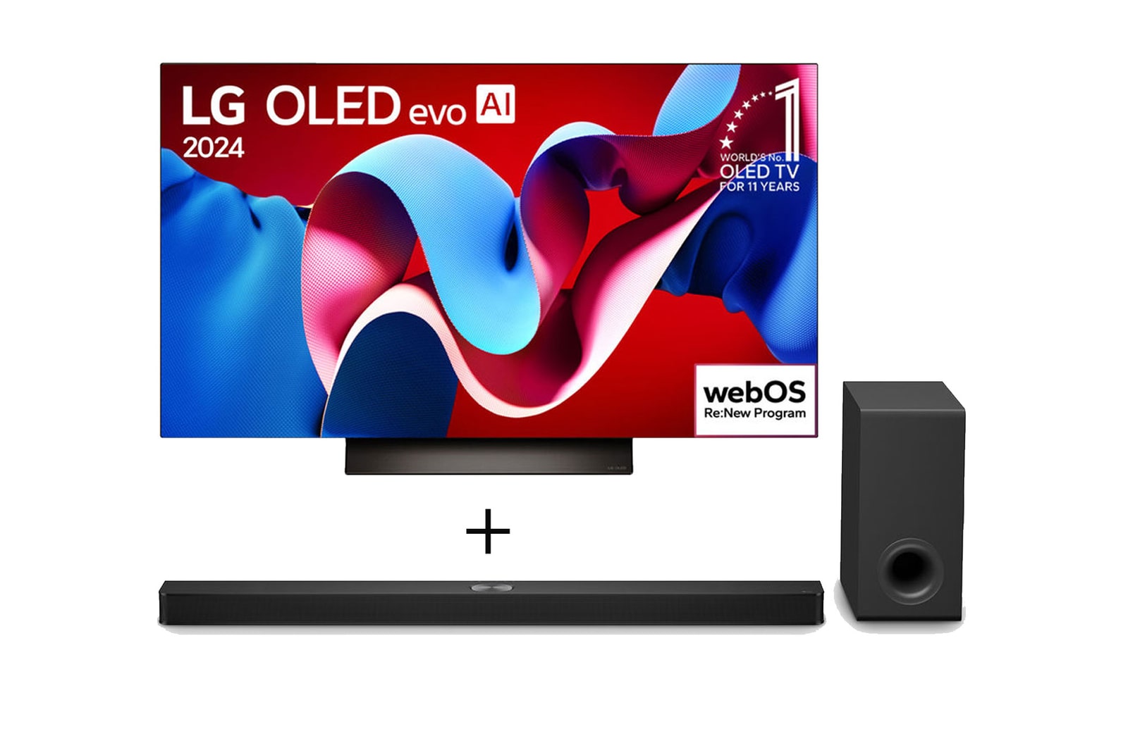 Front view with bundle