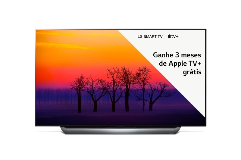 LG Smart TV 4K OLED 65" LG com Preto Puro, Cores Perfeitas, Cinema HDR e Dolby Atmos, ThinQ AI, OLED65C8PSA