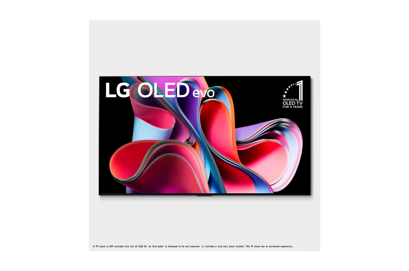 LG Smart TV LG OLED evo G3 65 polegadas 4K, 2023, OLED65G3PSA