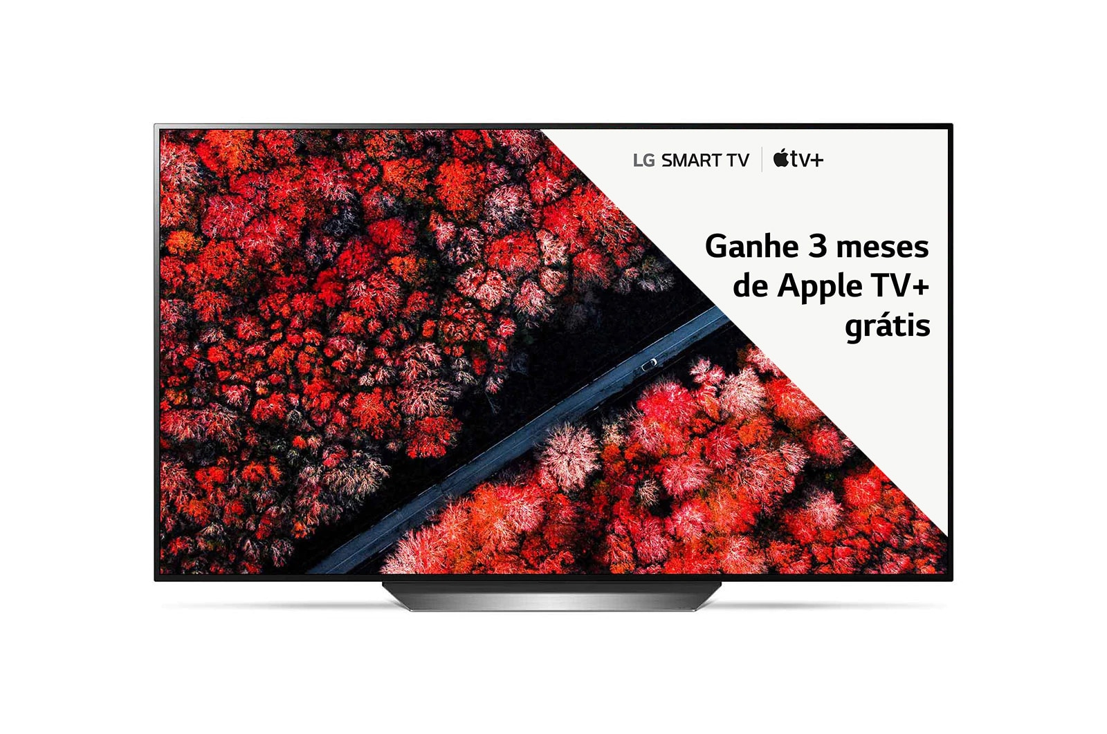 LG Smart TV OLED LG 77" 4K, Processador α9, ThinQ AI Inteligência Artificial, Dolby Vision / Atmos, OLED77C9PSB