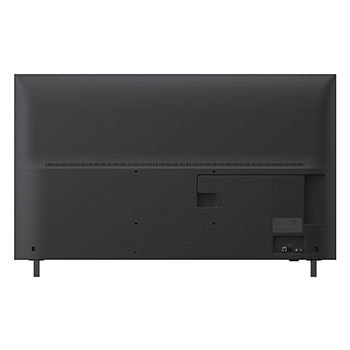 Vista traseira da LG UHD UA85 TV.