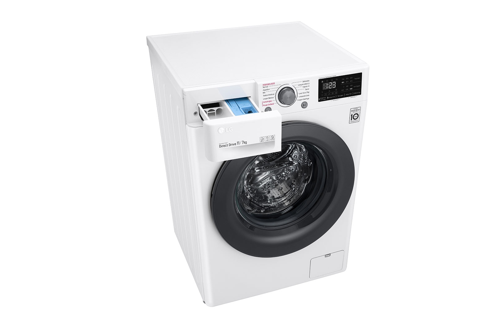 LG Lava e Seca LG VC5 11kg Branco com Inteligência Artificial AIDD™ - CV3011WG4A - 220V, CV3011WG4A