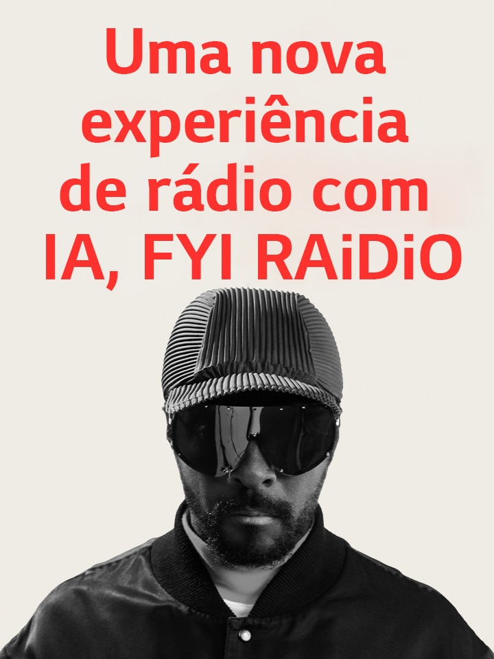 will.i.am em imagem em preto e branco com o título ao lado.
