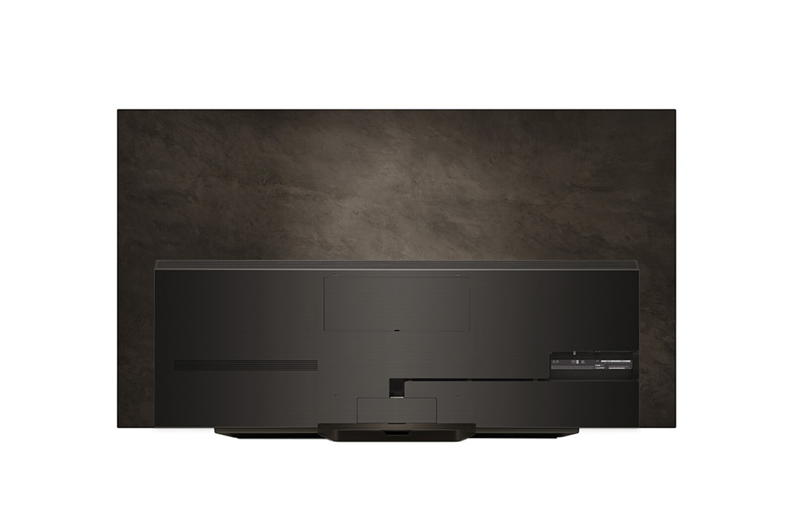 Rear view of LG OLED TV, OLED B4