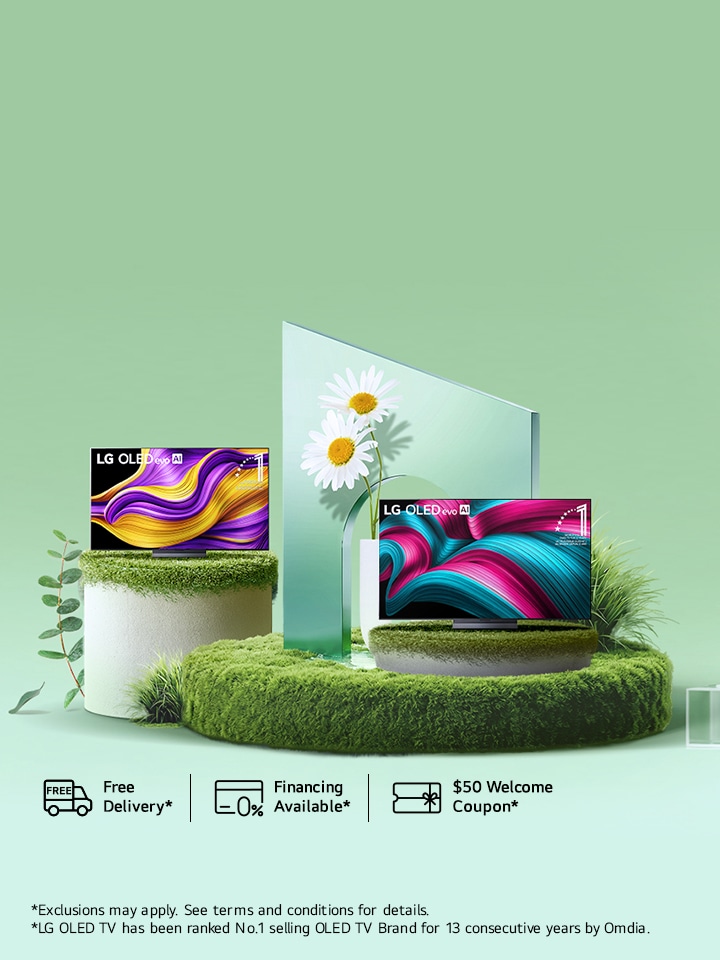 Heading into Summer: Save up to 15% on 2025 OLED TVs