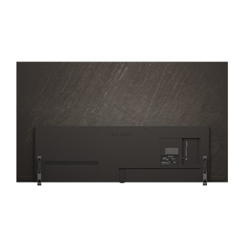 Rear view of LG OLED AI B5 4K Smart TV.