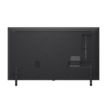 Rear view of LG QNED evo QNED85 TV