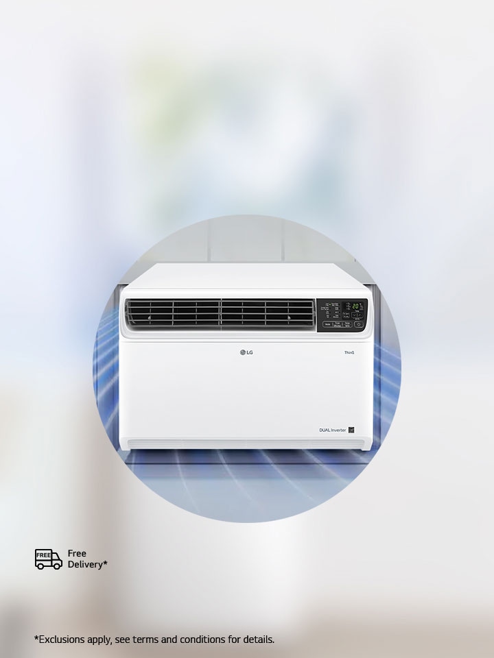 Save $70 on your new LG Window Air Conditioner
