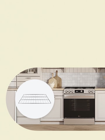 This is a picture of the LG cooking appliance and its accessory.