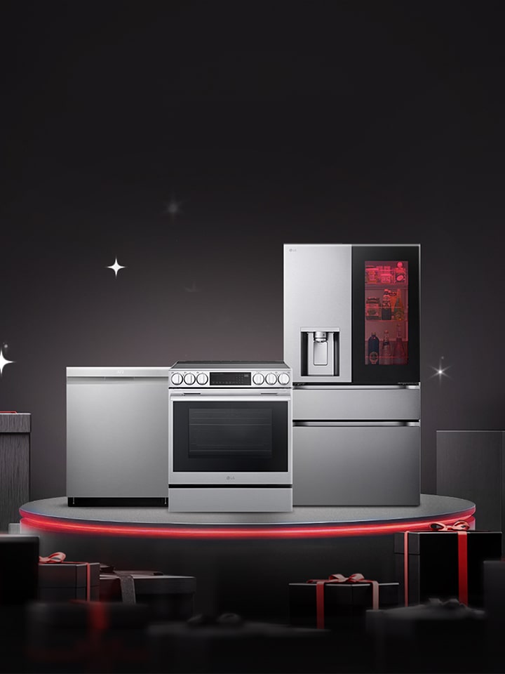 Buy 2 kitchen appliances, save $200. Buy 3, save $400. Offer valid from Nov 20, 2025 to Jan 7, 2026.