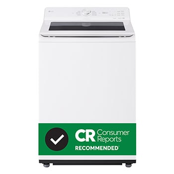 Front view of 5.8 cu.ft Large Capacity Top Load Washer with EasyUnload™ (WT8200CW)