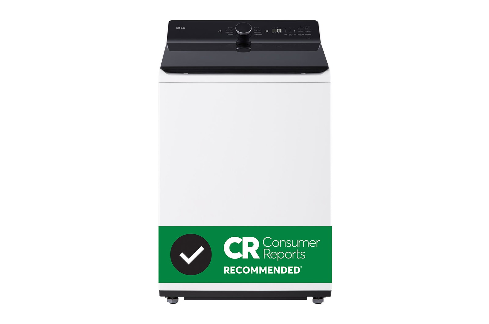 Front view of 6.3 cu.ft Mega Capacity with EasyUnload™ (WT8400CW)