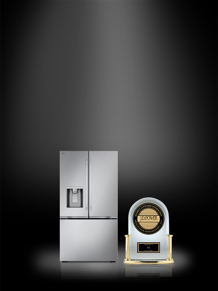 LG French Door Refrigerators ranked #1 by J.D. Power for customer satisfaction in Canada. Shop now at LG Canada lg.ca