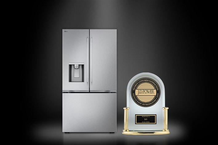 LG French Door Refrigerators ranked #1 by J.D. Power for customer satisfaction in Canada. Shop now at LG Canada lg.ca