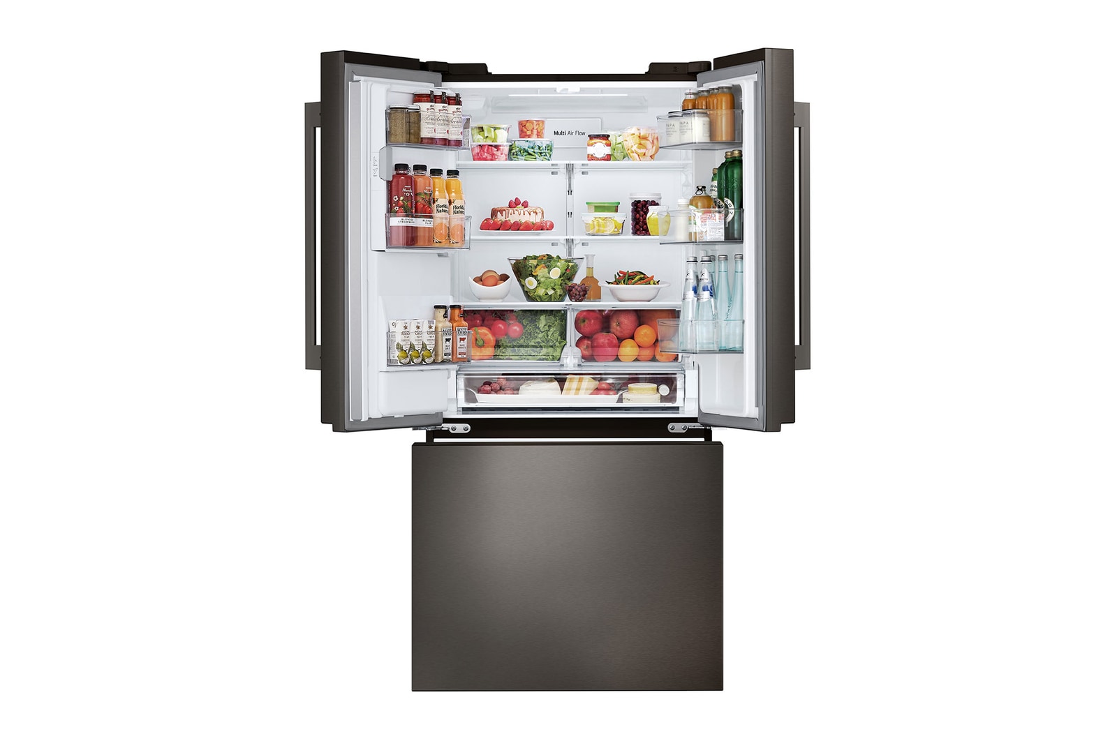 Front Open filled View