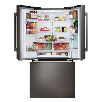 Front Open filled View