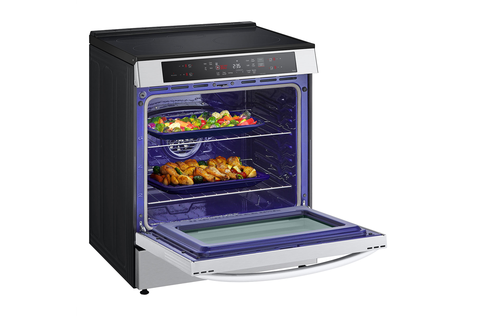 Left Side Owen View with food