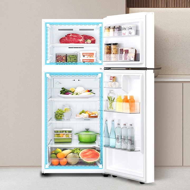 'Large Capacity, 18 cu ft. (Top Mount)