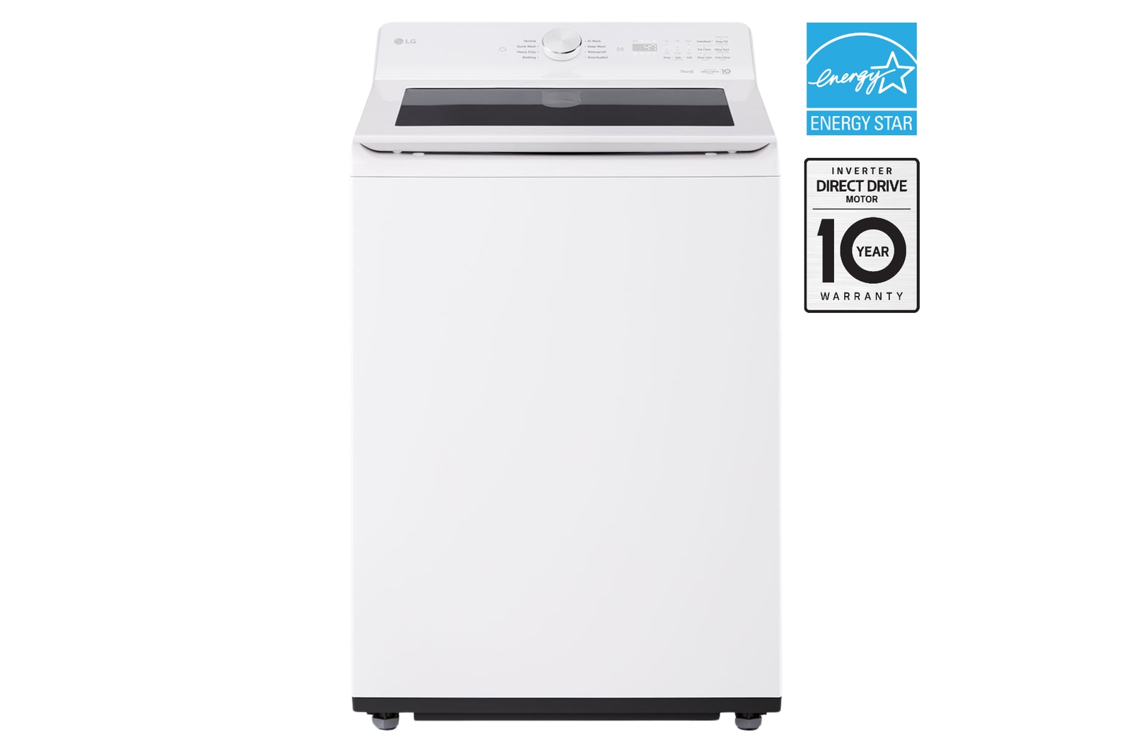 Front view of LG Laundry, Washers WT8205CW