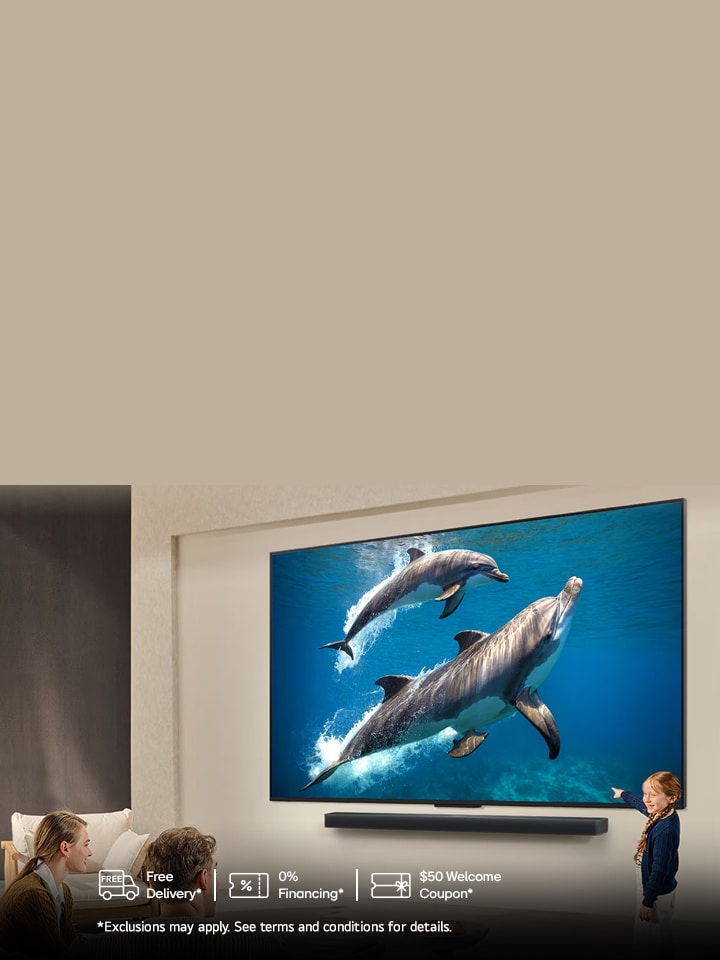 Large-Screen LG TVs from $699