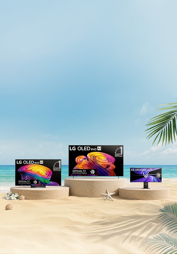 Hot Summer Sale: Save up to 15% on OLED TVs + monitors!