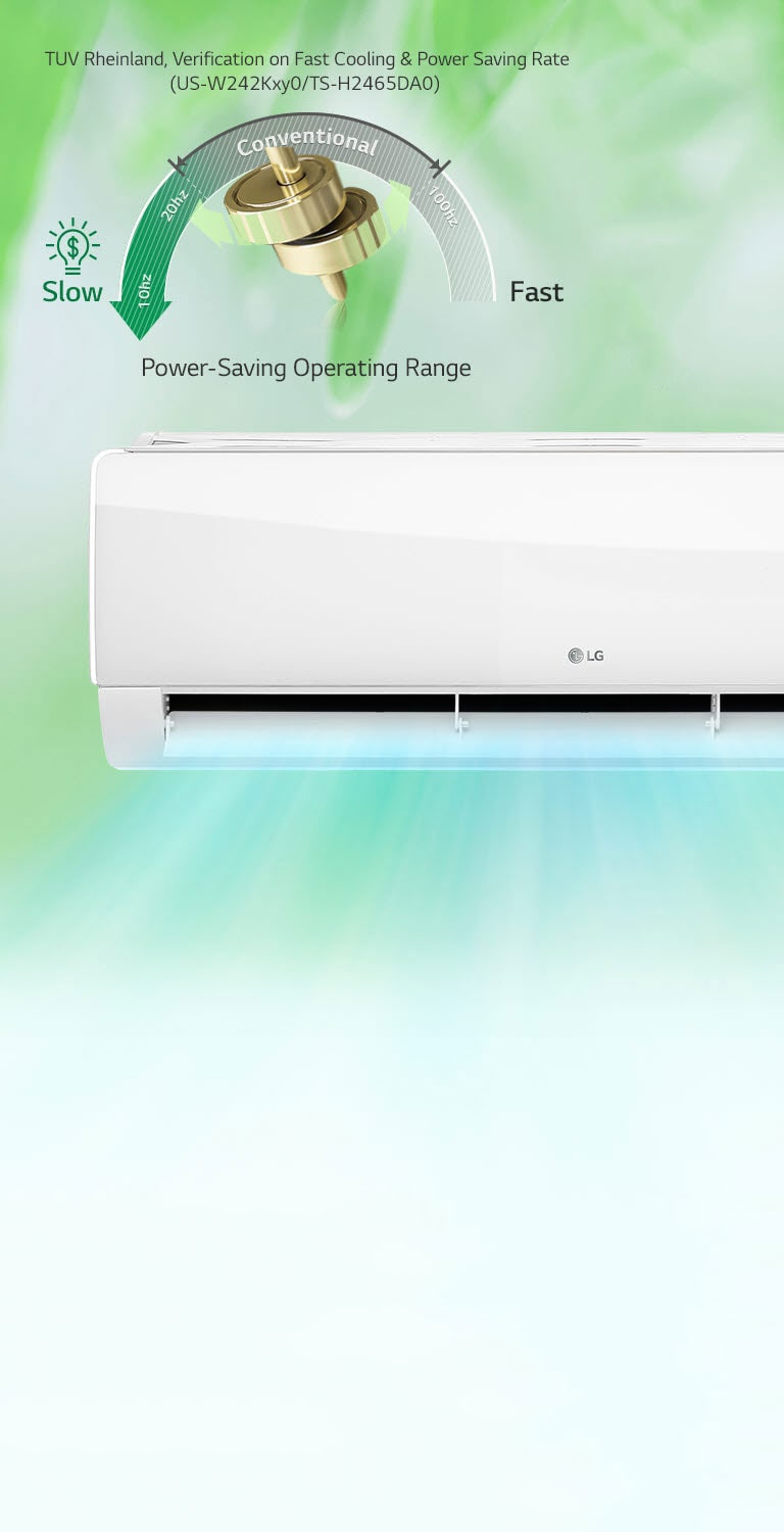 Energy Saving, Faster Cooling