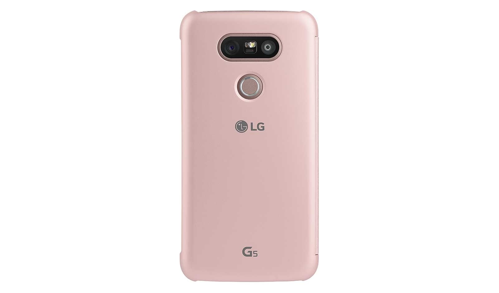 LG G5 Quick Cover Case - Pink, CFV-160 Pink