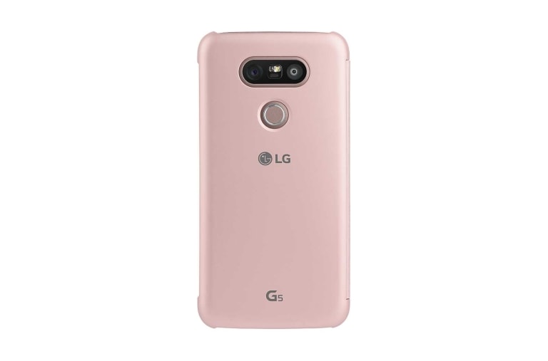 LG G5 Quick Cover Case - Pink, CFV-160 Pink