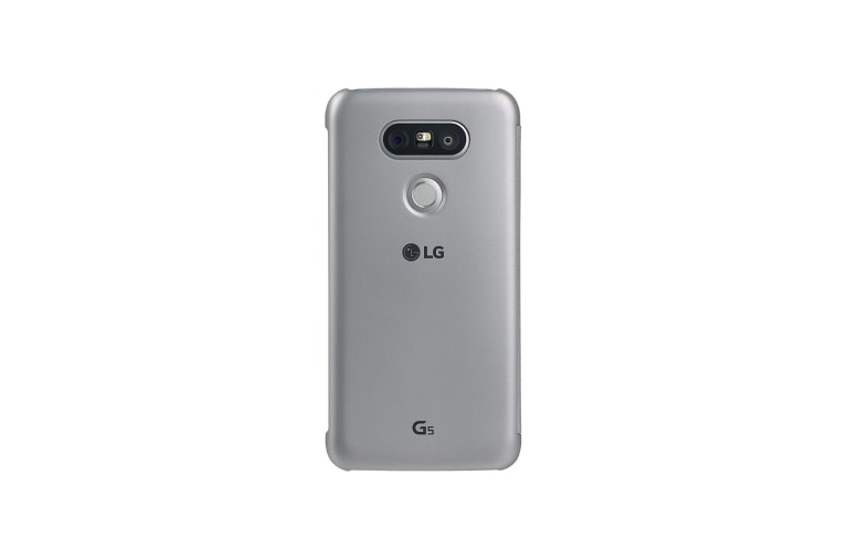 LG G5 Quick Cover Case - Silver, CFV-160 Silver
