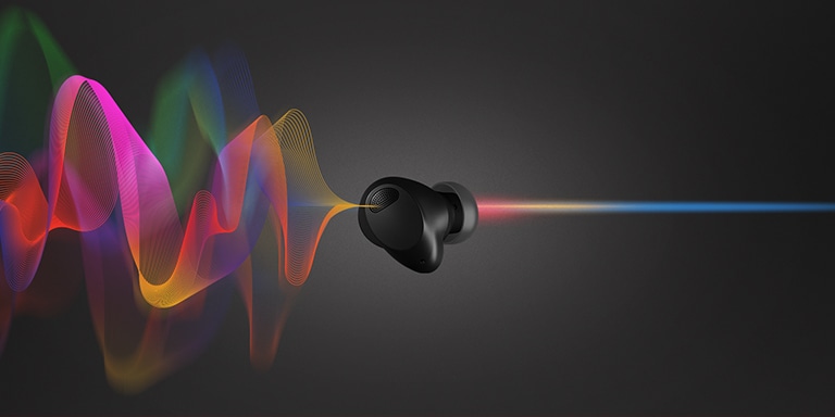 This image is simulated to illustrate the T80S's Adaptive noise cancelling feature.