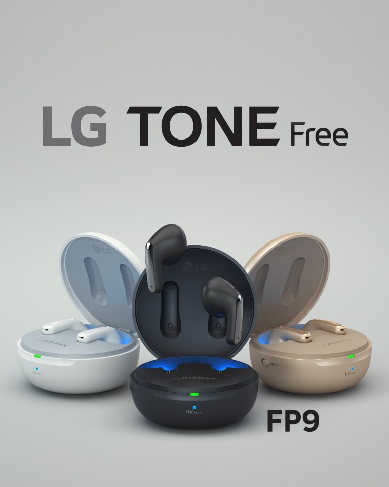 LG TONE Free FP9 - Plug and Wireless True Wireless Bluetooth