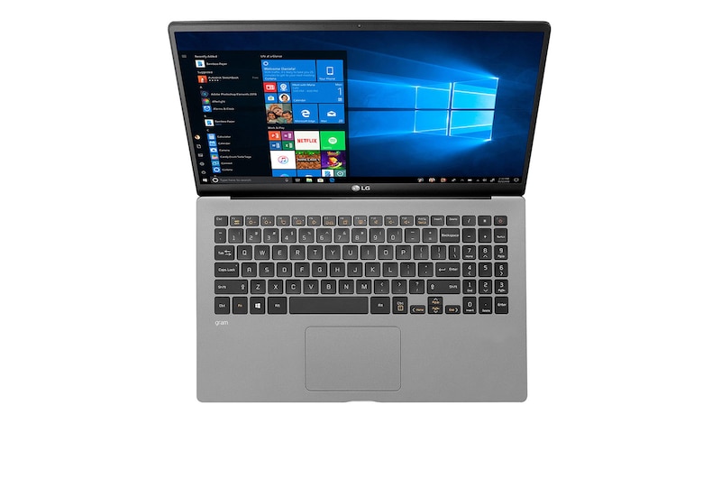 LG gram 15” Ultra-Light Touchscreen Laptop with Intel® Core™ i5 Intel® Iris® Plus Graphics in Dark Silver, 15Z90N-HAP52A8