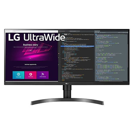 34'' UltraWide™ QHD (3440 x 1440) IPS Monitor - 34WN750-B | LG CA