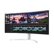 LG 38WN95C-W 38 inch UltraWide QHD+ IPS Curved Monitor NVIDIA G-SYNC™ Compatibility, 38WN95C-W